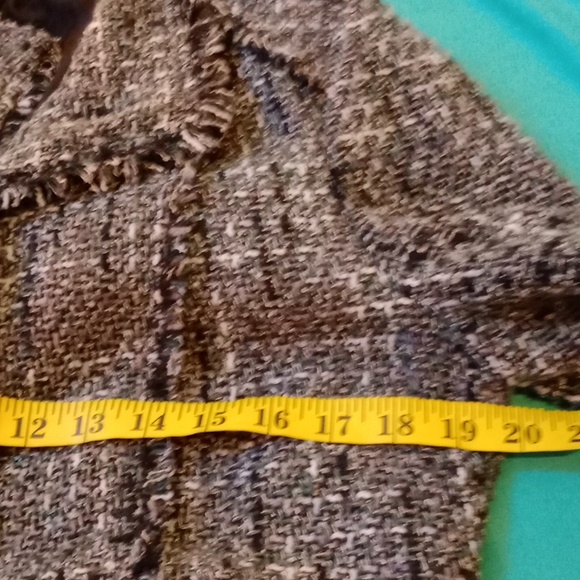 GUESS LOS ANGELES GRAY/BLACK TWEED COAT, SIZE LARGE - Picture 8 of 15